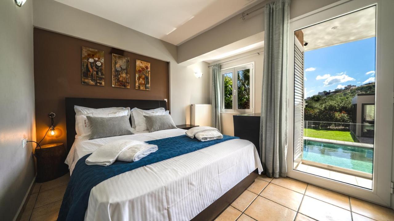 Petronila Luxury Villa With Heated Private Pool Kíssamos Zewnętrze zdjęcie
