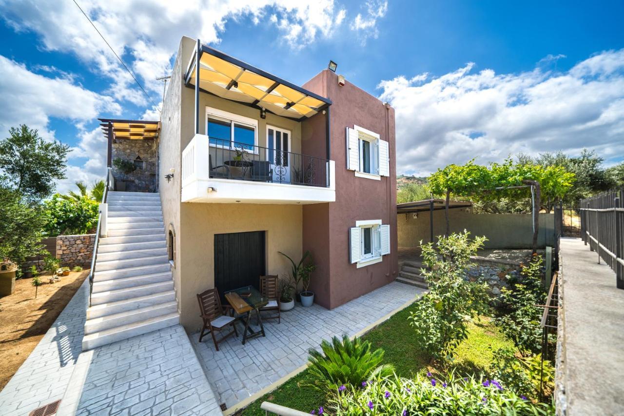 Petronila Luxury Villa With Heated Private Pool Kíssamos Zewnętrze zdjęcie